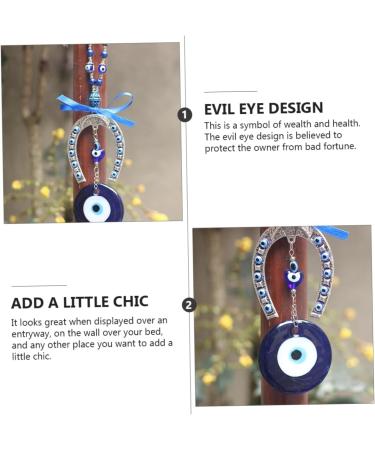 PRETYZOOM 1pc Blue Eyes Pendant Ornament Muslim Decor Blue Eyes Hanging Decoration Devil Eye Driving Recorder - Buy Online on GoSupps.com