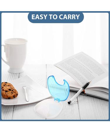 Doitool Dental Care Box - 2-Piece Press Type Storage for Prosdese Picked Cabinet & Mouth Guards - Blue | International Shipping Available - Buy Online on GoSupps.com