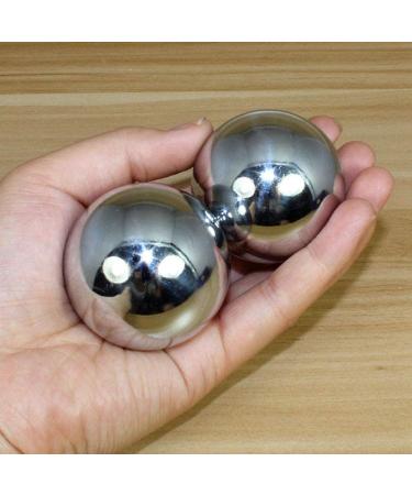 Royams Baoding Balls Set | Chinese Health Exercise Stress Balls for Hand Therapy | Massage Ball Set with Carrying Bag (Size: 53) - Buy Online on GoSupps.com