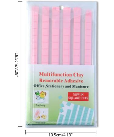 96Pcs Adhesive Putty For Nail Tips Practice Holder Reusable Multipurpose Mounting Tacky Putty For Hangs Picture Poster Nail Art Clay green - Buy Online on GoSupps.com