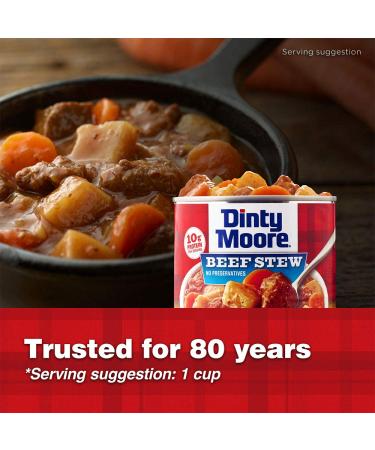 Dinty Moore Beef Stew 38oz Can - Hearty & Delicious Comfort Food - Buy Online on GoSupps.com