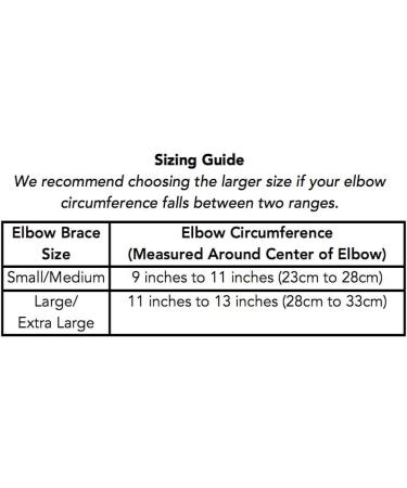 Solimo Elbow Brace Large/XL - Comfortable Support for Elbow Pain Relief - Buy Online on GoSupps.com