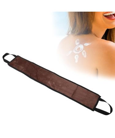 Soft Back Tanning Applicator - Easy Exfoliating Back Scrubber & Deep Cleaning Body Brush for Effective Tanning | Flocking Applicator for Cream Lotion & Mousse - Buy Online on GoSupps.com