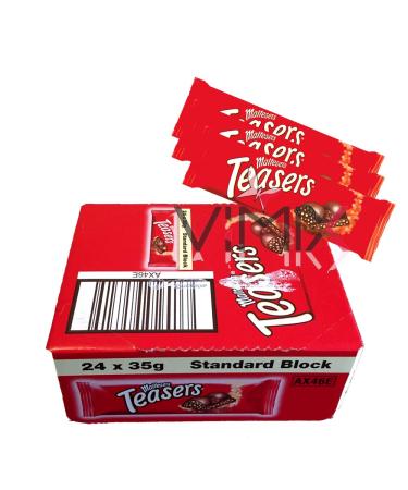 Maltesers Malteser Teasers Christmas Milk Chocolate Complete 24 x 35 g