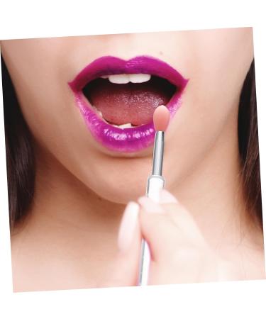 NOLITOY 8pcs Silicone Lip Brush Eye Shadow Eyeshadow Bulk Silicone Makeup Applicator Lip Mask Brush With Hat - Buy Online on GoSupps.com