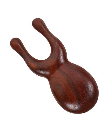 Anneome Massage device nose roll Chinese face rod Gua-Sha facial tools Applicator for eye cream nose lifter eye scooter eye massage tab sandalwood travel curly kamm