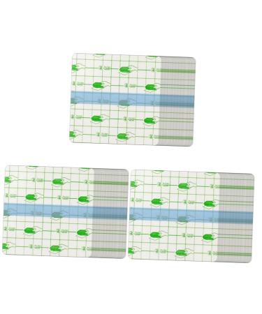 FRCOLOR 3 Sets Selfadhesive Foundation Makeup Hand Mixing Trays Disposable Sets 100 Pieces * 3