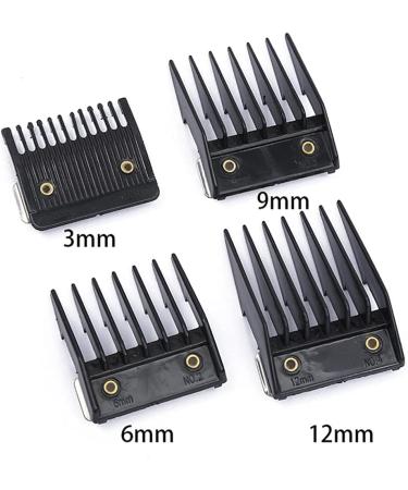 4Pcs Hair Clipper Guide Combs Professional Limit Combs Replacement Line Attachment Combs Hair Clipper Guards Attachments for All Full Size Hair Clippers Trimmers - Buy Online on GoSupps.com