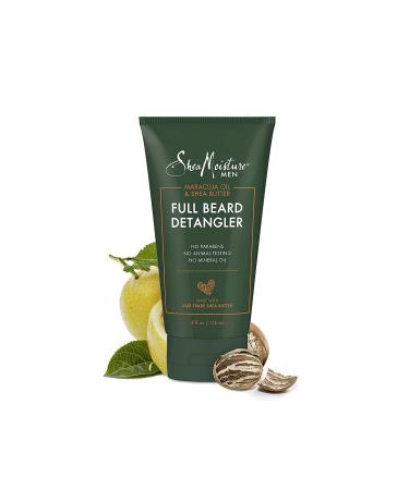 SheaMoisture Men Full Beard Detangler & Conditioner - Maracuja Oil & Shea Butter | Rich Moisturizing Cream - Pack of 2 (4 Oz Each) - International Shipping Available - Buy Online on GoSupps.com