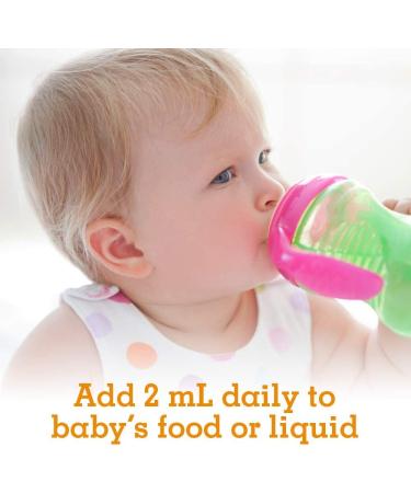 Garden of Life Baby Vitamin C Liquid 1.9 fl oz - Immune Support for Infants - Buy Online on GoSupps.com