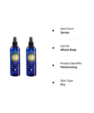 Solar Recover After Sun Moisturizing Spray 2 Pack (24 oz) | Hydrating Facial & Body Mist - Sunburn Relief Spray with Vitamin E & Calendula - 4920 Sprays - Buy Online on GoSupps.com