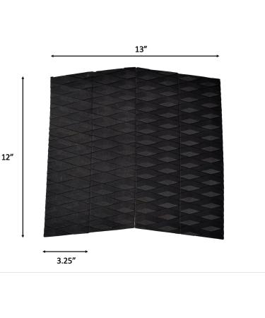 Shaka Pro EVA Surfboard Traction Pads - Max Diamond Grip Front and Back - 7 Piece Set with 3M Adhesive - Adjustable Fit for All Board Sizes - Buy Online on GoSupps.com