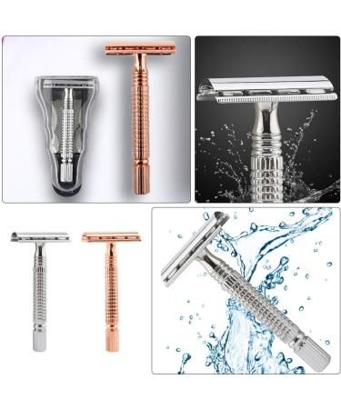 Shop Minkissy 2-Pack Reusable Metal Razors for Women - Eco-Friendly Aluminum Alloy Design | Perfect for Smooth Shaving & Grooming - Buy Online on GoSupps.com