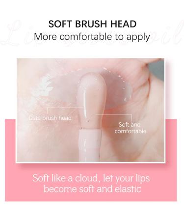 Plumping Lip Gloss - Moisturizing Glossy Lip Oil Tinted - Nourishing Hydrating Lip Glow Oil with Vitamin E - Lips Skin Care Lip Balm Long Lasting Clear Lipgloss Makeup (001 Light Orange) - Buy Online on GoSupps.com