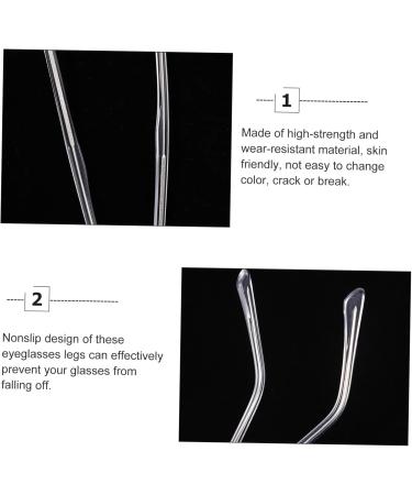 Healeeved 2 Pair Glasses Accessories - Spare Parts for Sunglasses Holder Behind Ear - Enhance Comfort & Style - Buy Online on GoSupps.com