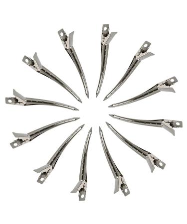 Bantoye Duck Bill Clips 3.5 Inches - 24 Pack Rustproof Metal Alligator Clips for Hair Styling & Coloring - Buy Online on GoSupps.com