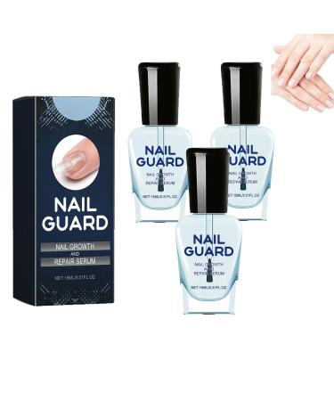 homomdy Nail Growth & Revitalize Serum Strengthens and hardens damaged nails improves the condition of damaged nails strengthens and restores growth and ensures healthier skin 3pcs