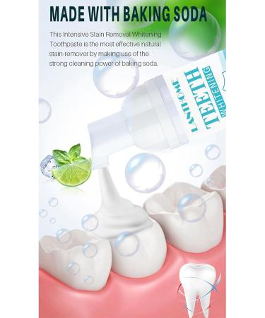Teethaid Mouthwash & Whitening Foam Toothpaste - Deep Cleaning 50ml | Shop Internationally - Buy Online on GoSupps.com