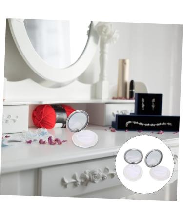 Housoutil 8pi ces Bo te Loose Ultra-fine Avec Miroir Conteneur Portable Pour Design Compact lastique Mesh Parfait Pour Voyage 8x1.5cmx4pcs comme indiqu x4pcs - Buy Online on GoSupps.com