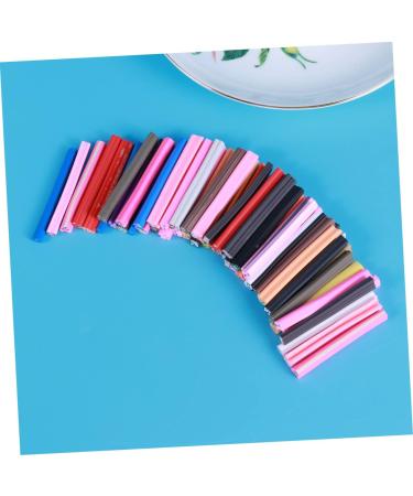 Housoutil 50pcs Diy Nail Art Supplies Scrapbook Nail Art Tips Decoration Claycanes Self Made Nail Stickers Scalp Massager Comb Horn Nail Art Stickers Scatchbook Sticks Manicure Polymer 3d - Buy Online on GoSupps.com