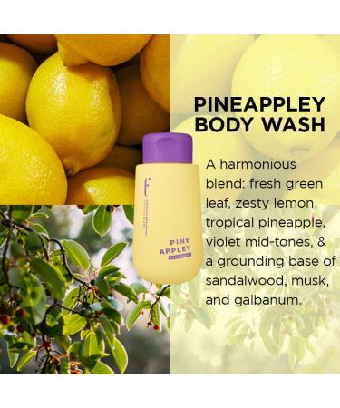 Pineappley Body Wash - Nourishing Daily Cleanser with Pineapple Extract Ceramide & LHA for Sensitive Skin - Hydrating & Soothing - 13.5 Fl oz - Buy Online on GoSupps.com