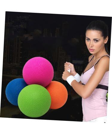 Ultechnovo 6 STK Yoga Ball Massage Lacrosse Balls for Muscle Pain Relief | Deep Tissue Roller | Foot Fitness | International Shipping - Buy Online on GoSupps.com