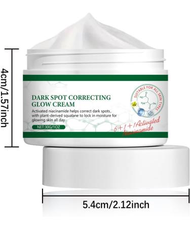  YOENBG Dark Spot Correction with Glowing Cream - Niacinamide Moisturizing and Brightening Face Serum Reducing Hyperpigmentation Fine Lines Blemishes and Even - Buy Online on GoSupps.com