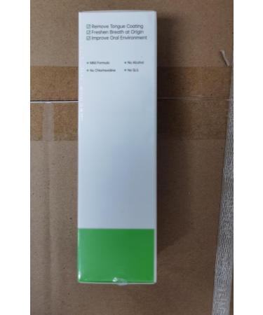 Fresh Mint Tongue Gel - Bad Breath & Halitosis Eliminator | 2 Pack Oral Cleaning Paste for Effective Mouth Odor Removal - Buy Online on GoSupps.com