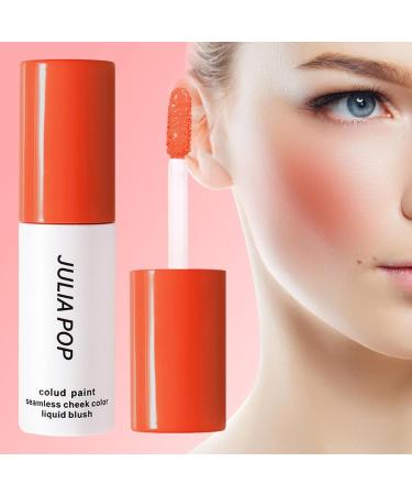 Cream - Breathable Feel Liquid for Cheeks and Lips | Lightweight Breathable Feel Water Based Liquid with 6 Colors to Choose Refreshing Makeup Pochy 01# - Buy Online on GoSupps.com