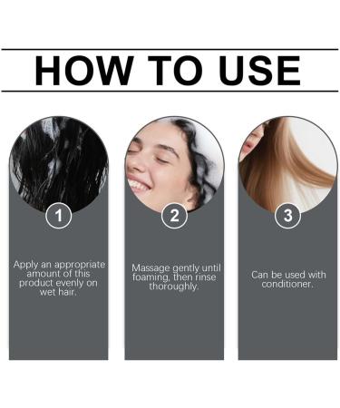 Shampoing de cheveux lisses et brillants rafra chissants shampooing de croissance des cheveux au romarin pour les poils d'amincissement hydratant contr le le cuir chevelu gras (1pc) - Buy Online on GoSupps.com