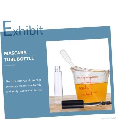 Didiseaon 4 Sets Mascara Tube Terrarium Glass Containers Clear Lipglosses DIY Eyelash Abs Cosmetic Bottles - Buy Online on GoSupps.com