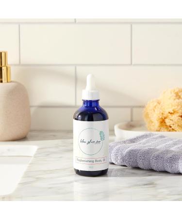 Replenishing Body Oil with Calendula - 4oz | Moisturizes & Heals Damaged Skin - International Shipping Available - Buy Online on GoSupps.com