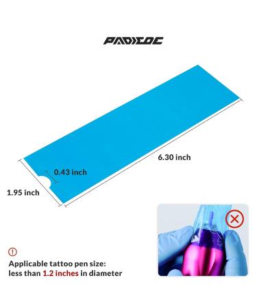 Padieoe 200Pcs Disposable Tattoo Machine Covers - Hygiene Tattoo Gun Wraps for Tattoo Pen & Grip Sleeves - Buy Online on GoSupps.com