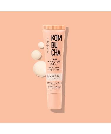 Avatara Kombucha The Wake-Up Call Eye Cream - All-In-One Caffeine Eye Cream for Bright, Hydrated Eyes. Reduce Puffiness, Dark Circles, and Uneven Texture. Calms Tired Eyes, Non-Greasy Formula - Buy Online on GoSupps.com