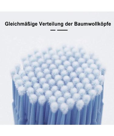 Takuza 400 PCS Disposable Eyelash Brushes for Extensions & Lifting | Pink & Blue Makeup Cleaning Sticks - Buy Online on GoSupps.com