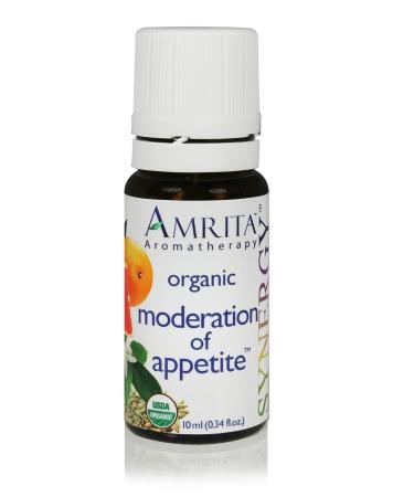 AMRITA Aromatherapy: Moderation of Appetite Synergy Essential Oil Blend (Natural Appetite Control) Organic Essential Oil Blend of Pink Grapefruit Sweet Fennel & Petitgrain Bigarade -Size: 60ML