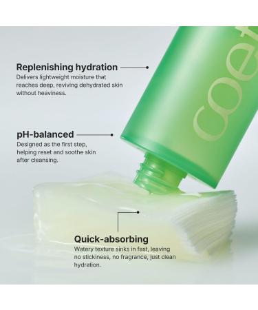 Coeternal Refreshing Hydration Toner Korean Face Toner with Hyaluronic Acid & Algae11 Hydrating & Calming for Glass Skin Dry or Oily Skin K-Beauty Skincare 150ml / 5.07 fl.oz. - Buy Online on GoSupps.com