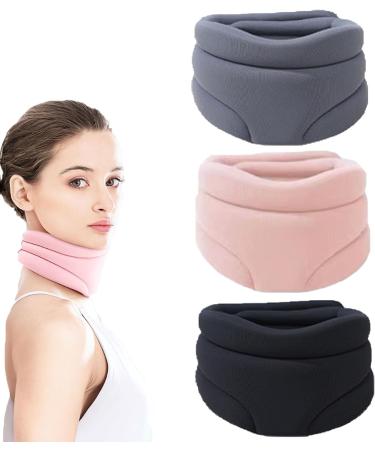 Cervicorrect Neck Brace Neck Brace for Sleeping Neck Brace for Neck Pain and Support Neck Support Brace for Pressure Relief for Women and Men yl-105023(Mix*3)
