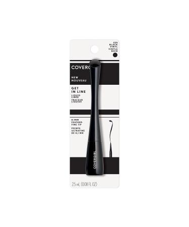 COVERGIRL Get In Line Liquid Eyeliner in Black Vinyl - 0.08 Fl oz - Buy Online on GoSupps.com