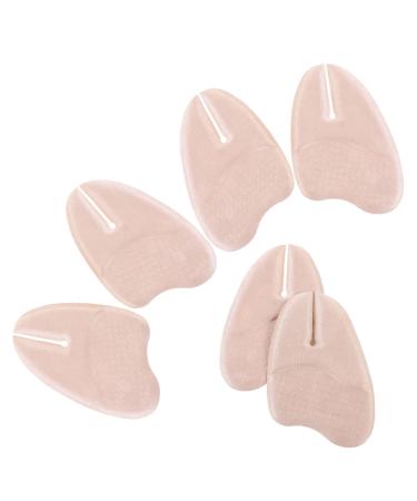 CLISPEED 3 Pairs Sandals Insoles Thong Sandals Toe Protectors Ball of Foot Cushion Forefoot Sleeve Toe Protectors for Flip-Flops Insoles for Sandals Filler Shockproof Suede