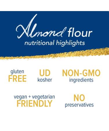 Fisher Almond Flour 32oz - Gluten-Free, Non-GMO, Keto, Paleo, Vegan Friendly, Unblanched, Super-Finely Ground - Buy Online on GoSupps.com