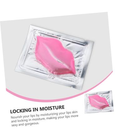 20pcs Exfoliating Lip Mask - Moisturizing & Plumping Lip Care | Collagen Infused Lip Masks | Pink Lip Sleep Mask - Buy Online on GoSupps.com