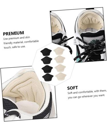 GLEAVI 12 Pairs Sneaker Heel Pads High Heel Insoles & Double-Sided Tape for Loose Shoes | Universal Fit for Men & Women - Buy Online on GoSupps.com