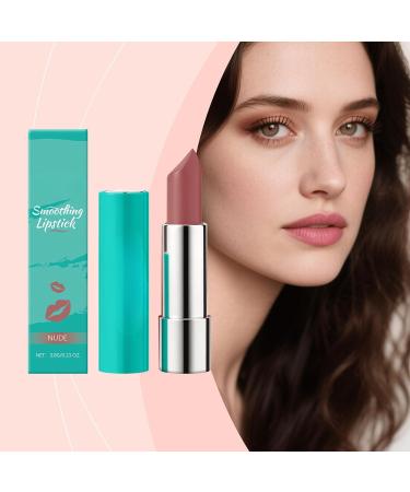 Nuvilo Nude lipstick with mineral oil and beeswax moisturizing color for soft smooth and wellgroomed lips 1 piece 1 piece - Buy Online on GoSupps.com