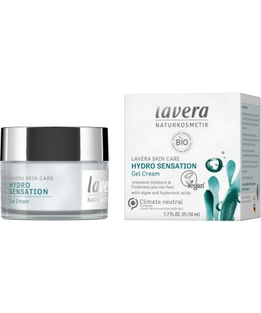 lavera lavera Hydro Refresh Cream Gel - With algae and hyaluronic acid - Noticeable cooling effect - Vegan - Natural cosmetic - 50 ml