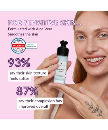 Hyaluronic Acid Serum with ORGANIC Aloe Vera - NATURAL COSMETICS VEGAN - Highly Concentrated - 30ml - Intensive Moisturising Face Care - Buy Online on GoSupps.com