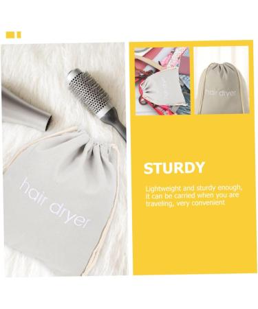 Beavorty 16 Pcs Hair Dryer Storage Bag Travel Toiletry Bag Hanging Storage Bag Drawstring Storage Bags - Buy Online on GoSupps.com