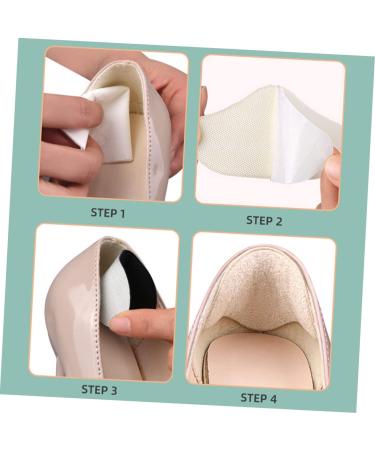 NOLITOY High Heel Stickers & Cushions - 2 Pairs Self-Adhesive Heel Liners for Women | Outdoor Shoe Grips & Protectors - Buy Online on GoSupps.com