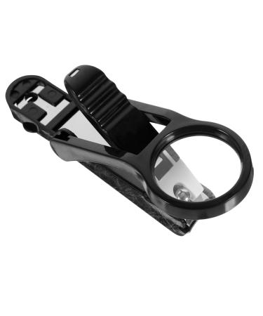 Housoutil Magnifying Glass Nail Clippers Manicure Clippers Toenail Clippers Cute Nail Clippers Baby Nail Clippers Magnifier Nail Trimmer Elder Stainless Steel Advanced Armor