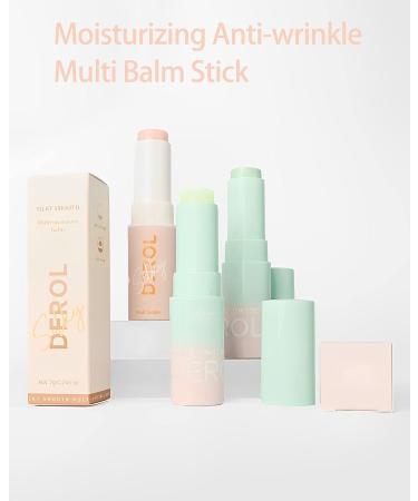 Wrinkle Repair Cooling Moisturizing Balm Stick Set for Face & Body - Collagen Hydrating Glow | Skin Care Set 01+02 - Buy Online on GoSupps.com
